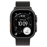 Apple Watch Ultra 3 GPS Cellular 49mm Titanium Case with Titanium Milanese Loop Small Black (MF1N4) LW/A - Зображення 2