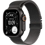 Apple Watch Ultra 3 GPS Cellular 49mm Titanium Case with Titanium Milanese Loop Medium Black (MF1Q4) LW/A