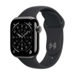Apple Watch Series 11 GPS Cellular 42mm Titanium Case with Black Sport Band S/M Slate (MF8R4) LW/A  (BB)