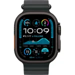 Apple Watch Ultra 3 GPS Cellular 49mm Titanium Case with Black Ocean Band MF0J4LW/A - Зображення 2
