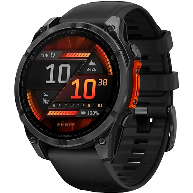 173273-garmin-fenix-8-47mm-amoled-010-02904-00-slate-gray-with-black-silicone-band Garmin Fenix 8 47mm AMOLED Slate Gray with Black Silicone Band (010-02904-00/09) - Зображення 1