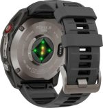 Garmin Fenix 8 Pro 51 mm AMOLED Titanium with Graphite/Black Silicone Band (010-03199-10/11) - Зображення 2