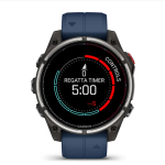 Garmin Fenix 8 Pro 47 mm AMOLED Marine GPS Titanium with Blue Silicone Band (010-03198-50) - Зображення 2