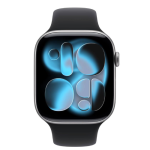 Apple Watch Series 11 GPS 42mm Space Gray Aluminum Case (MEW14LW/A + MFW14AM/A) - Зображення 2