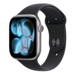 Apple Watch Series 11 GPS 42mm Space Gray Aluminum Case (MEW14LW/A + MFW14AM/A)