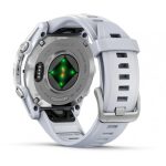 Garmin Fenix 8 43mm AMOLED Silver with Whitestone Silicone Band (010-02903-00/06) - Зображення 3