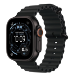 Apple Watch Ultra 3 GPS Cellular 49mm Titanium Case with Black Ocean Band MF0J4LW/A