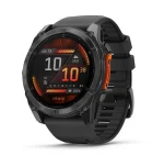 Garmin Fenix 8 51mm AMOLED Slate Gray with Black Silicone Band (010-02905-00)