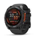 Garmin Fenix 8 51mm AMOLED Slate Gray with Black Silicone Band (010-02905-00)