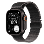 Apple Watch Ultra 3 GPS Cellular 49mm Titanium Case with Titanium Milanese Loop Large Black (MF1T4) LW/A