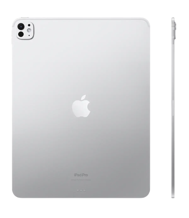 apple_ipad_pro_13_m5_2025_silver_2-620x715 iPad Pro M5 13-inch Wi-Fi 1TB Silver with Standard Glass (MDYP4) LL/A A3360 - Зображення 1